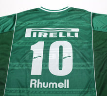 Load image into Gallery viewer, 2001 PALMEIRAS #10 Vintage Rhumell Home Football Shirt Jersey (L) BNWT
