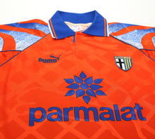 Load image into Gallery viewer, 1996/97 ZOLA #10 Parma Vintage PUMA Third Football Shirt Jersey (XL)
