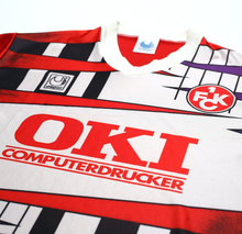 Load image into Gallery viewer, 1991/92 KAISERSLAUTERN Vintage Uhlsport Home Football Shirt Jersey (M)
