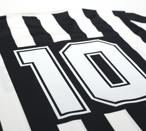 1990/91 BAGGIO #10 Juventus Vintage Kappa Home Football Shirt Jersey (M/L)