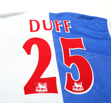 Load image into Gallery viewer, 1996/98 DUFF #25 Blackburn Rovers Vintage ASICS Home Football Shirt (L)
