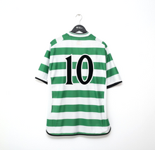 Load image into Gallery viewer, 2001 MORAVCIK #10 Celtic Umbro Home Football Shirt (XL) TOM BOYD TESTIMONIAL
