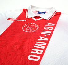 Load image into Gallery viewer, 1998/99 LITMANEN #10 Ajax Vintage Umbro Home Football Shirt Jersey (L) Finland
