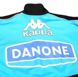 1992/93 JUVENTUS Vintage Kappa 1/4 Zip Track Top Jacket (XL) Danone Baggio Era