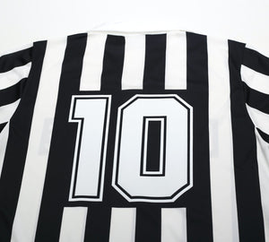 1990/91 BAGGIO #10 Juventus Vintage Kappa Home Football Shirt Jersey (M/L)