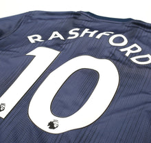 Load image into Gallery viewer, 2018/19 RASHFORD #10 Manchester United Vintage adidas Third Football Shirt (M)
