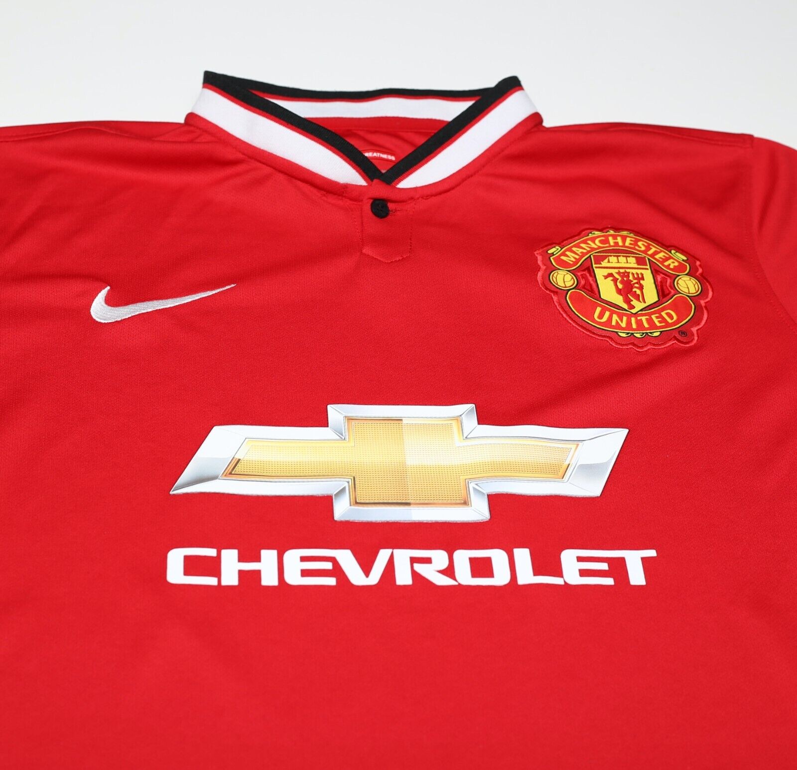 2014/15 MANCHESTER UNITED Vintage Nike Home Football Shirt (M