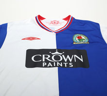 Load image into Gallery viewer, 2009/10 SAMBA #4 Blackburn Rovers Vintage Umbro Home Football Shirt (L)
