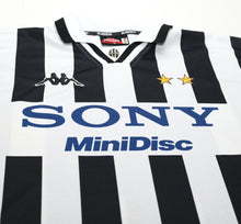 Load image into Gallery viewer, 1996/97 JUVENTUS Vintage Kappa Home Football Shirt Jersey (L) SONY MiniDisk
