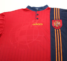 Load image into Gallery viewer, 1996/98 SPAIN Vintage adidas Home Football Shirt (XXL) EURO 96
