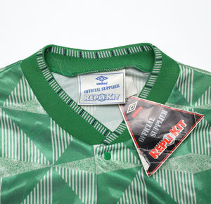 1990/92 Northern Ireland Vintage Umbro Home Football Shirt (XL) BNWT