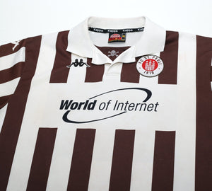 2000/01 ST PAULI Vintage Kappa Home Football Shirt (XL)