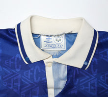 Load image into Gallery viewer, 1991/93 EVERTON Vintage Umbro Home Football Shirt Jersey (L)
