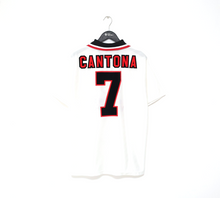 Load image into Gallery viewer, 1996/97 CANTONA #7 Manchester United Vintage Umbro Away Football Shirt (L)
