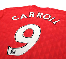 Load image into Gallery viewer, 2010/11 CARROLL #9 Liverpool Vintage adidas Home Football Shirt Jersey (M)
