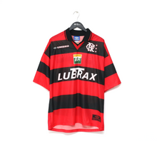 Load image into Gallery viewer, 1999/00 ROMARIO #11 Flamengo Vintage Umbro Home Football Shirt Jersey (XL) BNWT
