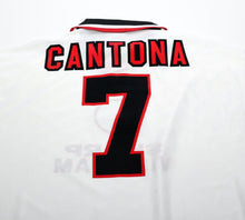 Load image into Gallery viewer, 1996/97 CANTONA #7 Manchester United Vintage Umbro Away Football Shirt (L)

