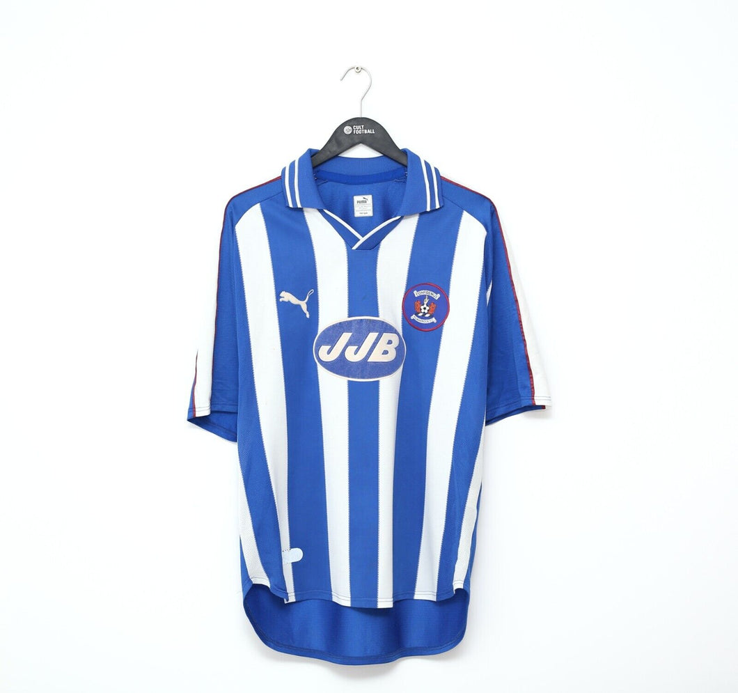 1999/00 KILMARNOCK Vintage PUMA Home Football Shirt Jersey (L) McCoist Era