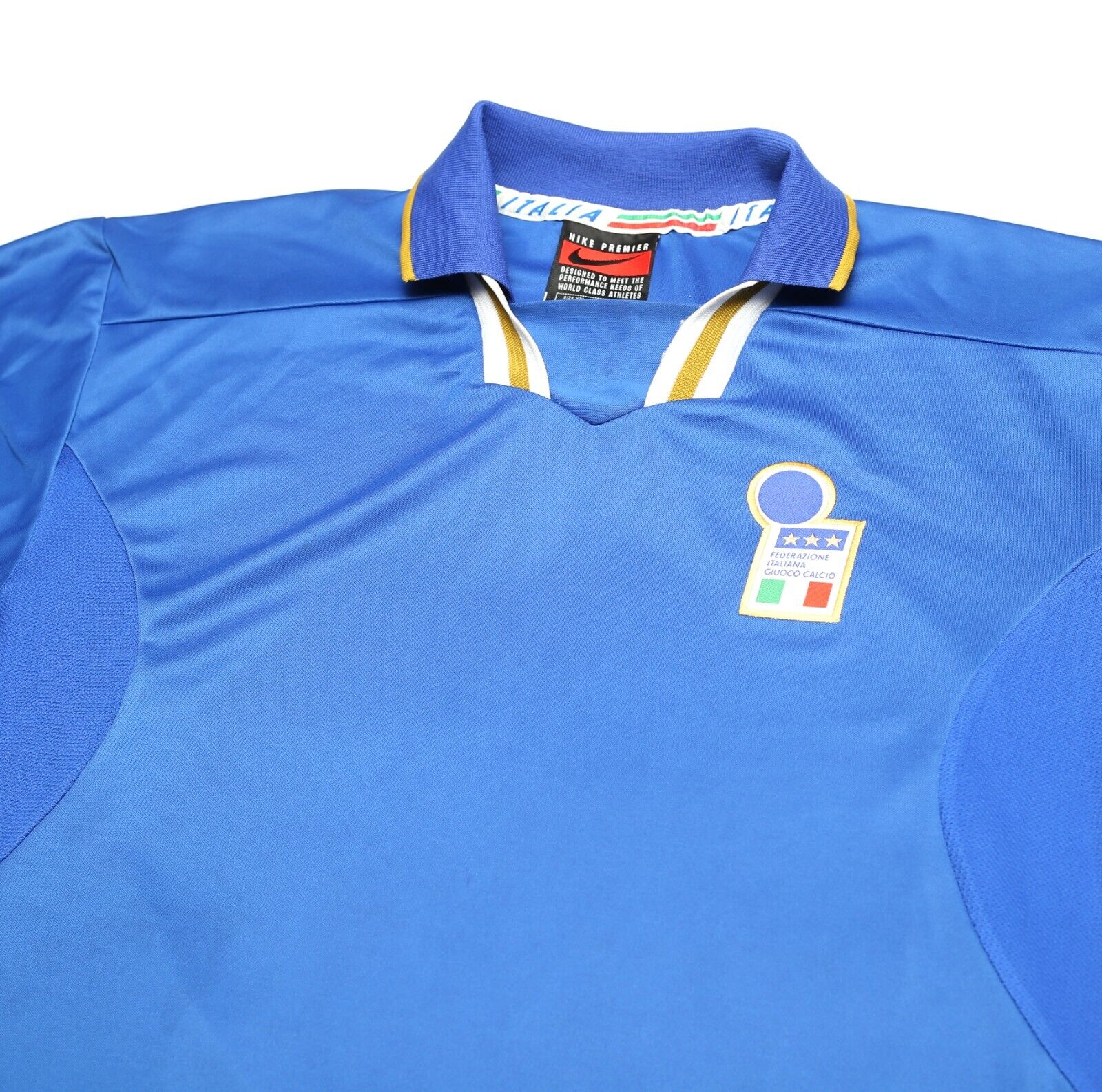 1996/97 ITALY Vintage Nike Player Issue Home Football Shirt (XL