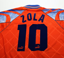 Load image into Gallery viewer, 1996/97 ZOLA #10 Parma Vintage PUMA Third Football Shirt Jersey (XL)
