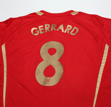 Load image into Gallery viewer, 2005/06 GERRARD #8 Liverpool Vintage Reebok UCL Home Football Shirt Jersey (L)
