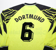 Load image into Gallery viewer, 1994/95 SAMMER #6 Borussia Dortmund Vintage Nike Long Sleeve Football Shirt (S)
