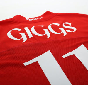 2004/06 GIGGS #11 Wales Vintage KAPPA Home Football Shirt Jersey (L/XXL)