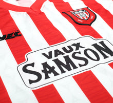 Load image into Gallery viewer, 1996/97 QUINN #17 Sunderland Vintage AVEC Home Football Shirt Jersey (XXL)
