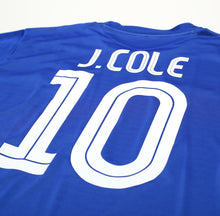 Load image into Gallery viewer, 2005/06 J. COLE #10 Chelsea Vintage Umbro UCL Home Football Shirt Jersey (XL)
