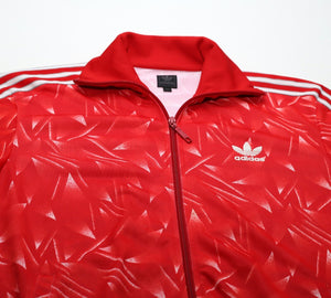 1989/91 LIVERPOOL Retro adidas Originals Candy Football Jacket Track Top (M)