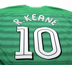 2003/04 R. KEANE #10 Ireland Vintage Umbro Home Football Shirt (XL)