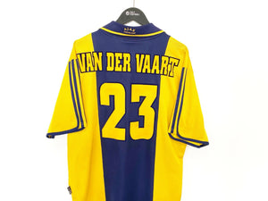 2000/01 VAN DER VAART #23 Ajax Vintage Umbro Centenary Away Football Shirt (XL)