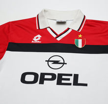 Load image into Gallery viewer, 1994/95 AC MILAN Vintage Lotto Away Football Shirt Jersey (M)
