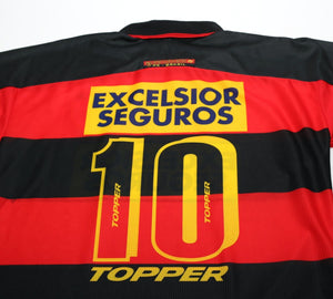 1998 SPORT RECIFE #10 Vintage Topper Home Football Shirt Jersey (XL)