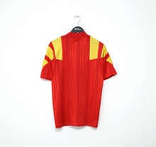 Load image into Gallery viewer, 1992/94 SPAIN Vintage adidas Equipment Player Issue Home Football Shirt (M)
