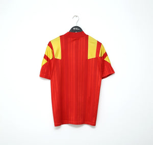 1992/94 SPAIN Vintage adidas Equipment Player Issue Home Football Shirt (M)