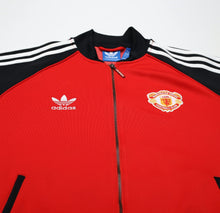 Load image into Gallery viewer, MANCHESTER UNITED Vintage Retro adidas Originals Superstar Track Top (L)
