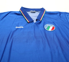 Load image into Gallery viewer, 1986/91 BAGGIO #15 Italy Vintage Diadora Home Football Shirt (M/L) Italia 90
