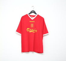 Load image into Gallery viewer, 2001/03 LITMANEN #37 Liverpool Vintage Reebok UCL Home Football Shirt (XL)

