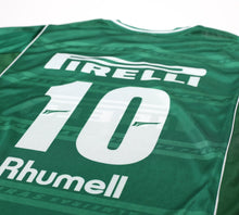 Load image into Gallery viewer, 2001 PALMEIRAS #10 Vintage Rhumell Home Football Shirt Jersey (L) BNWT
