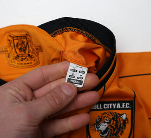 2009/10 BULLARD #21 Hull City Vintage Umbro Home Football Shirt (M)