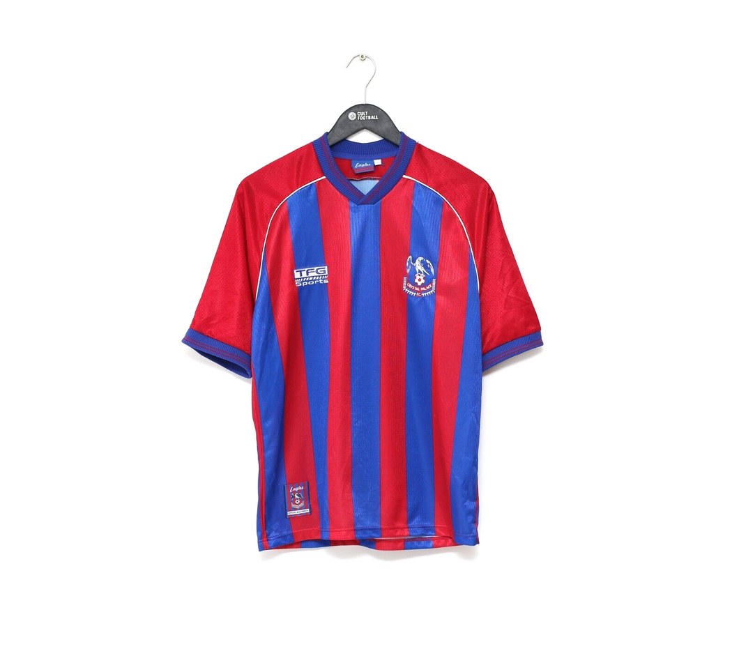1999/00 CRYSTAL PALACE Vintage TFG Sports Home Football Shirt (S)