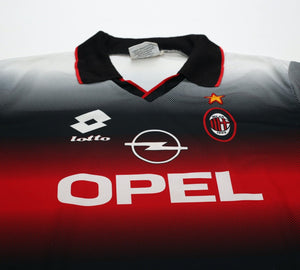 1996/97 AC MILAN Vintage Lotto Football Training Shirt (L)