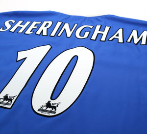 2003/05 SHERINGHAM #10 Portsmouth Vintage Pompey Home Football Shirt (XL)