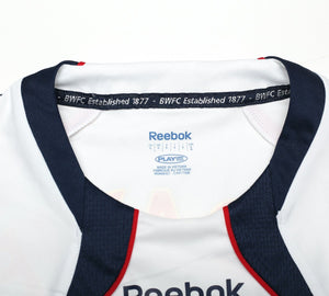 2010/11 K. DAVIES #14 Bolton Wanderers Vintage Reebok Home Football Shirt (M/L)