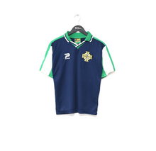 Load image into Gallery viewer, 2000/02 NORTHERN IRELAND Vintage Patrick Away Football Shirt (Y/XS) 32/34
