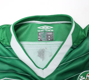 2003/04 KEANE #6 Ireland Vintage Umbro Home Football Shirt (M)