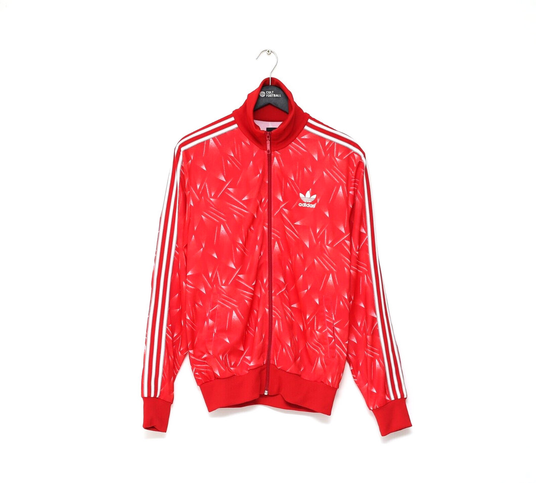 1989/91 LIVERPOOL Retro adidas Originals Candy Football Jacket Track Top (M)