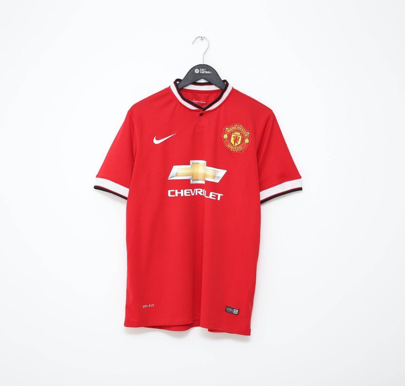 2014/15 MANCHESTER UNITED Vintage Nike Home Football Shirt (M)