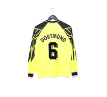 Load image into Gallery viewer, 1994/95 SAMMER #6 Borussia Dortmund Vintage Nike Long Sleeve Football Shirt (S)
